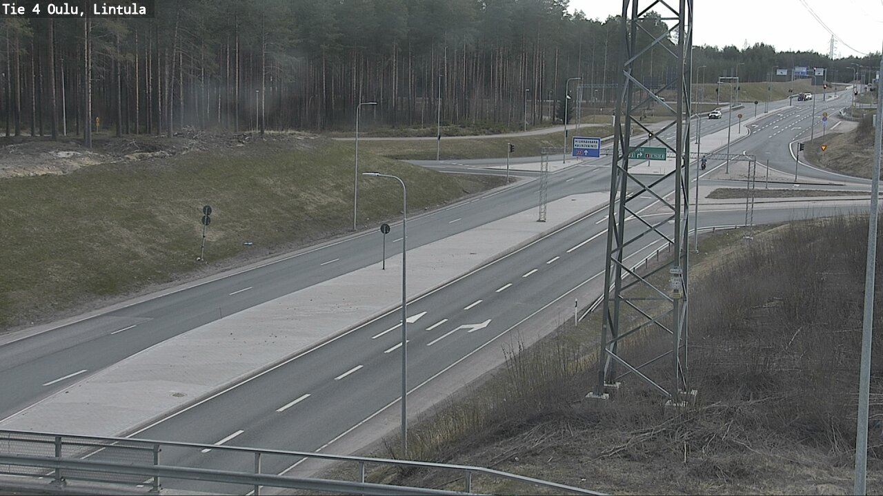 Kelikamerat Kuva Tie 4 Oulu, Lintula, Oulu, Pohjois-Pohjanmaa