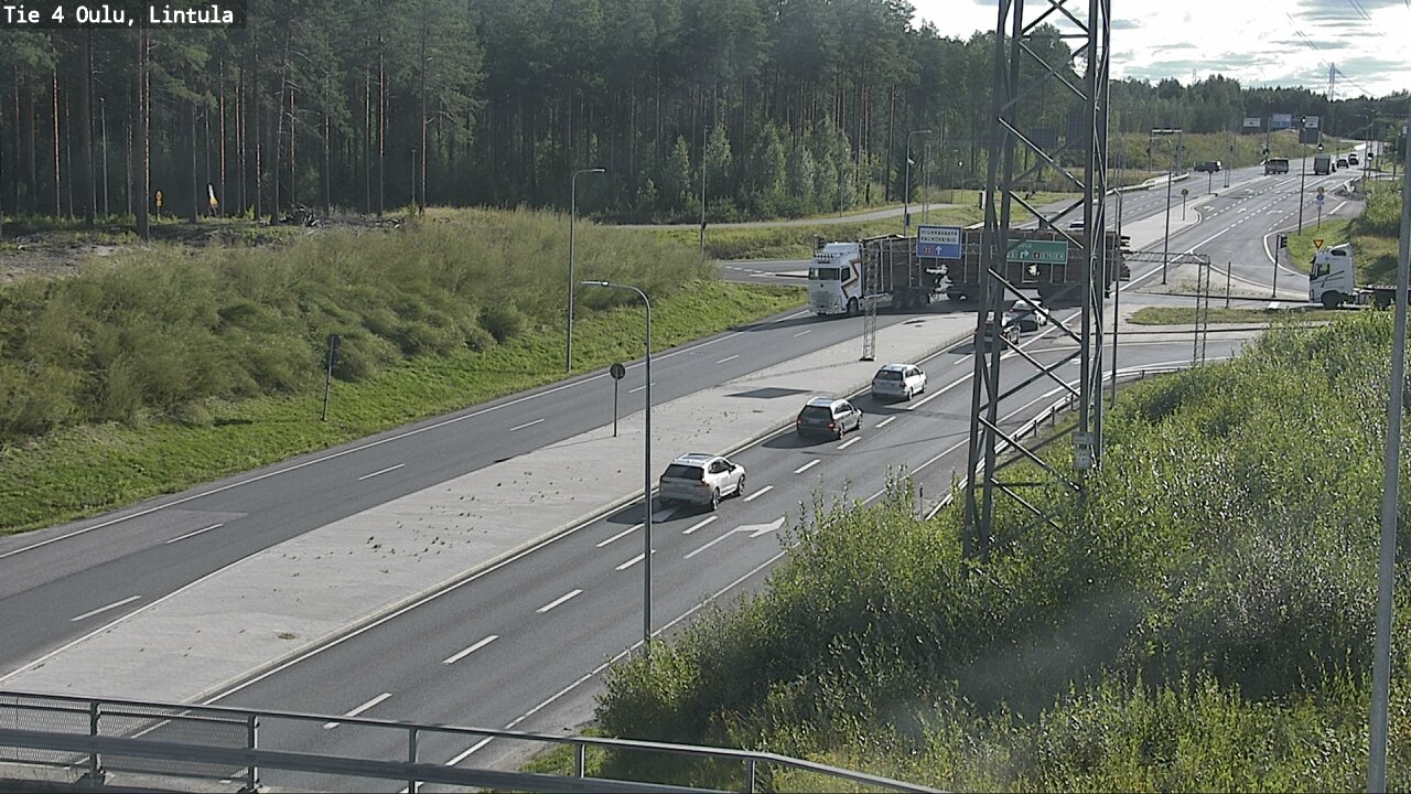 Kelikamerat Kuva Tie 4 Oulu, Lintula, Oulu, Pohjois-Pohjanmaa