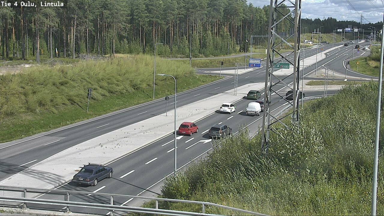 Kelikamerat Kuva Tie 4 Oulu, Lintula, Oulu, Pohjois-Pohjanmaa