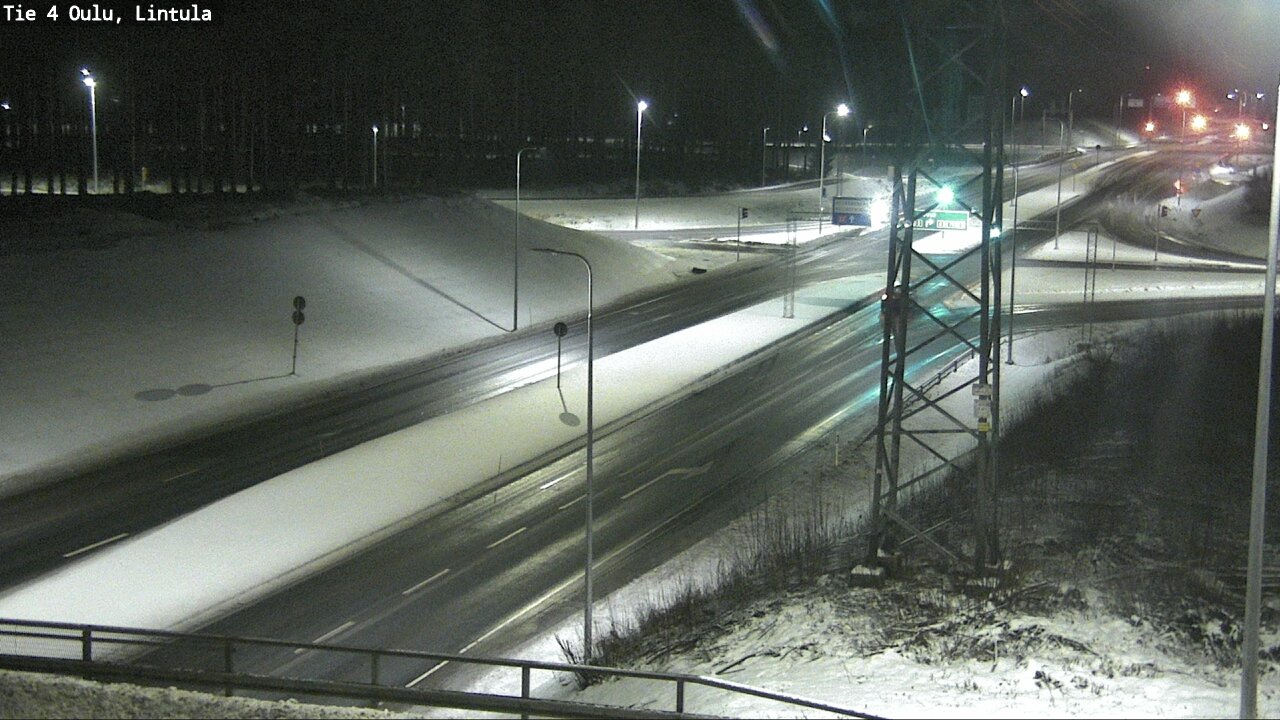 Kelikamerat Kuva Tie 4 Oulu, Lintula, Oulu, Pohjois-Pohjanmaa