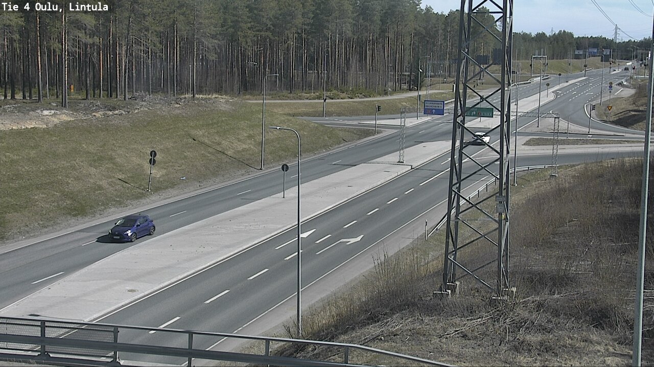 Kelikamerat Kuva Tie 4 Oulu, Lintula, Oulu, Pohjois-Pohjanmaa
