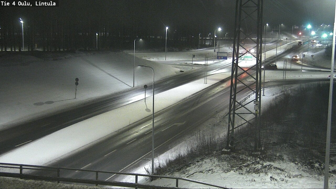 Kelikamerat Kuva Tie 4 Oulu, Lintula, Oulu, Pohjois-Pohjanmaa