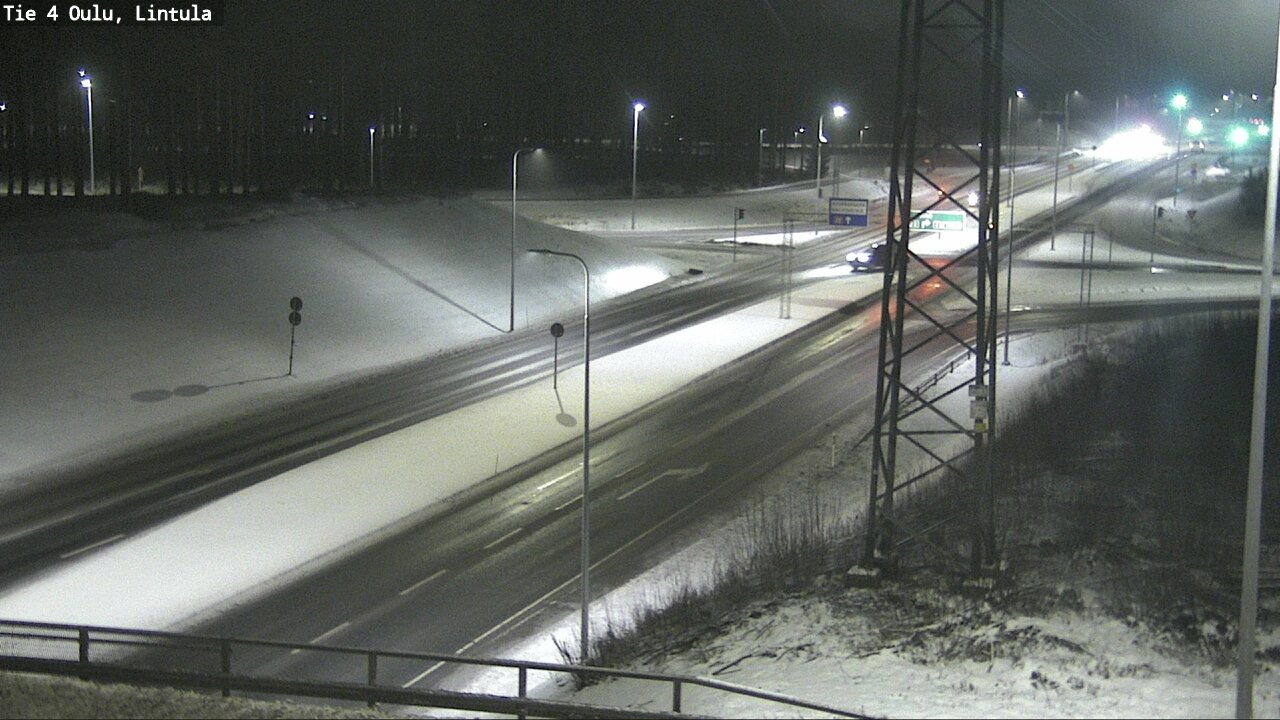 Kelikamerat Kuva Tie 4 Oulu, Lintula, Oulu, Pohjois-Pohjanmaa