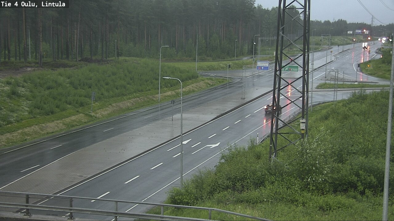 Kelikamerat Kuva Tie 4 Oulu, Lintula, Oulu, Pohjois-Pohjanmaa
