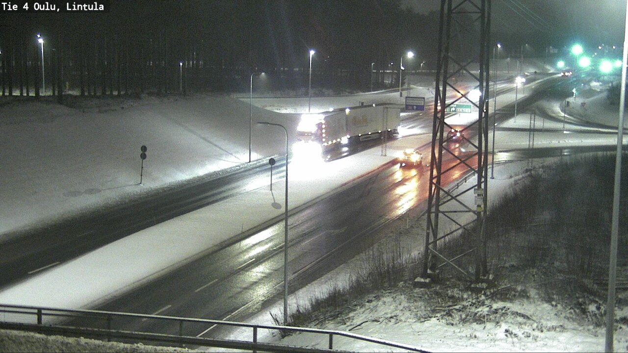 Kelikamerat Kuva Tie 4 Oulu, Lintula, Oulu, Pohjois-Pohjanmaa