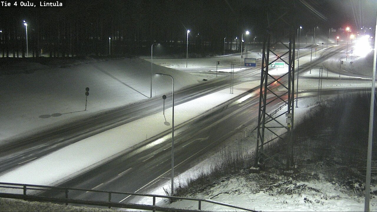 Kelikamerat Kuva Tie 4 Oulu, Lintula, Oulu, Pohjois-Pohjanmaa