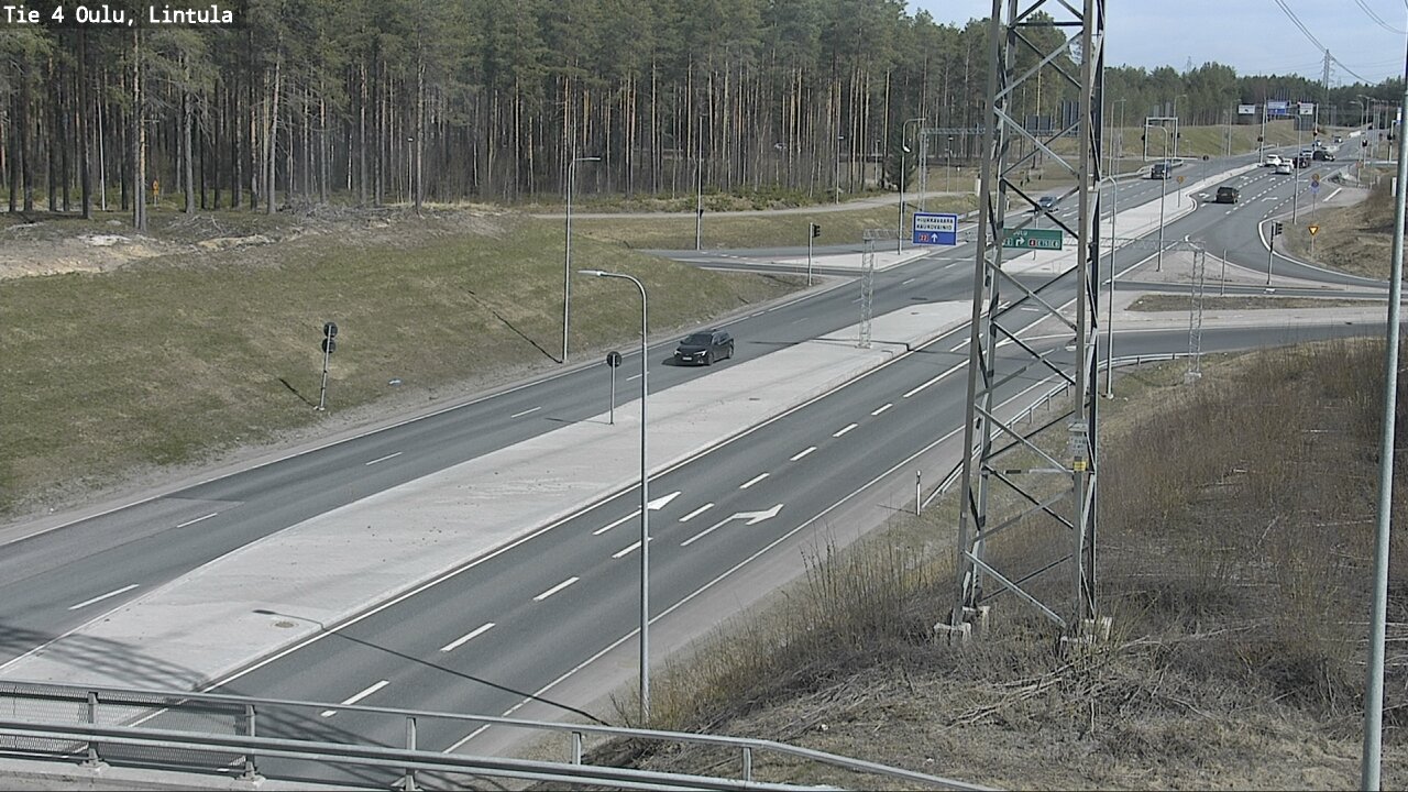 Kelikamerat Kuva Tie 4 Oulu, Lintula, Oulu, Pohjois-Pohjanmaa