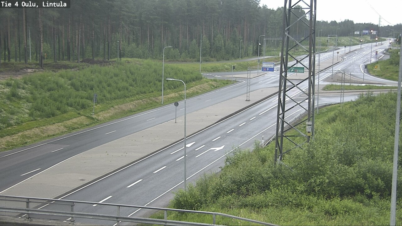 Kelikamerat Kuva Tie 4 Oulu, Lintula, Oulu, Pohjois-Pohjanmaa