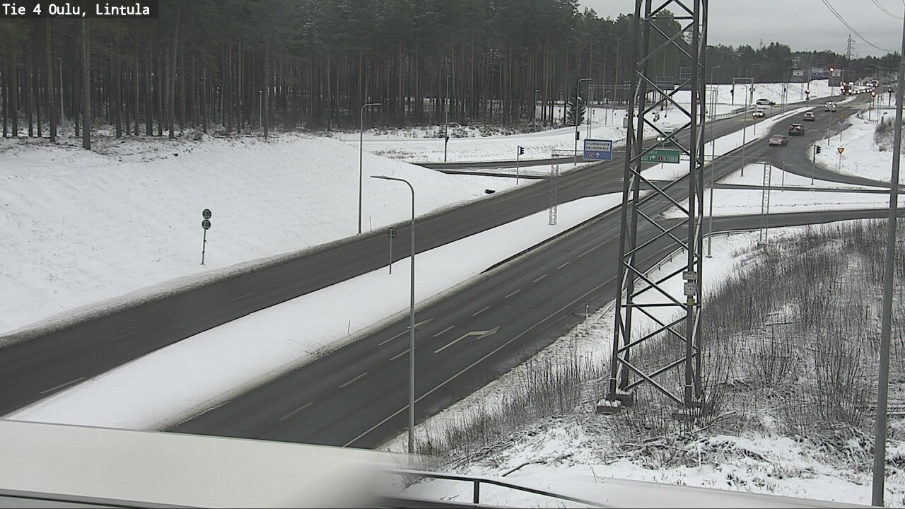 Kelikamerat Kuva Tie 4 Oulu, Lintula, Oulu, Pohjois-Pohjanmaa