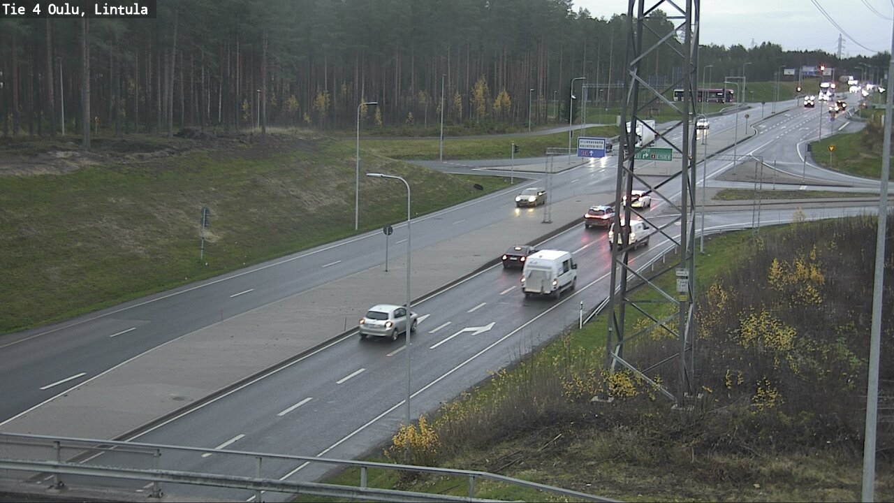 Kelikamerat Kuva Tie 4 Oulu, Lintula, Oulu, Pohjois-Pohjanmaa