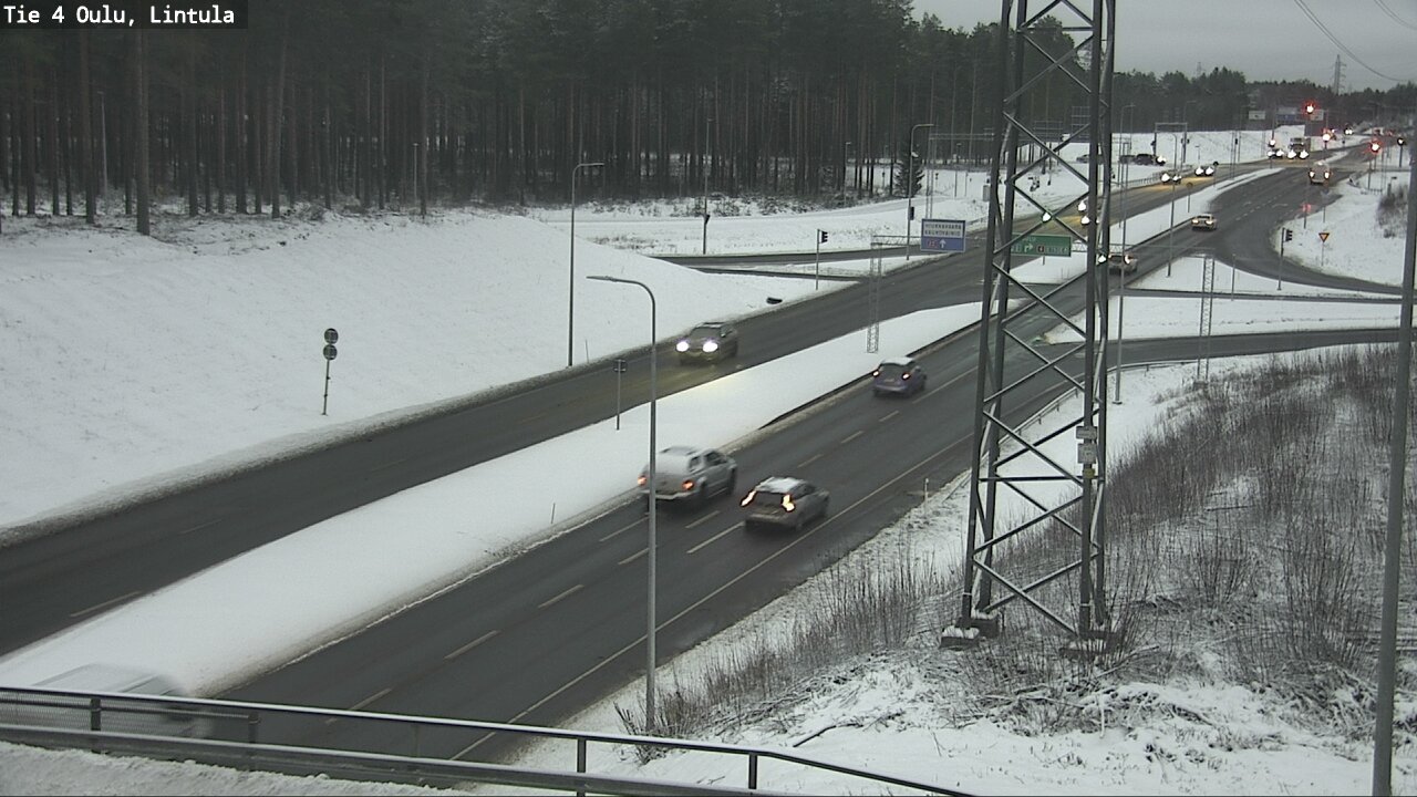 Kelikamerat Kuva Tie 4 Oulu, Lintula, Oulu, Pohjois-Pohjanmaa