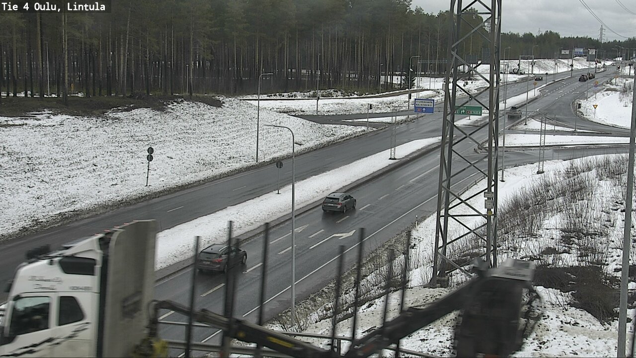 Kelikamerat Kuva Tie 4 Oulu, Lintula, Oulu, Pohjois-Pohjanmaa
