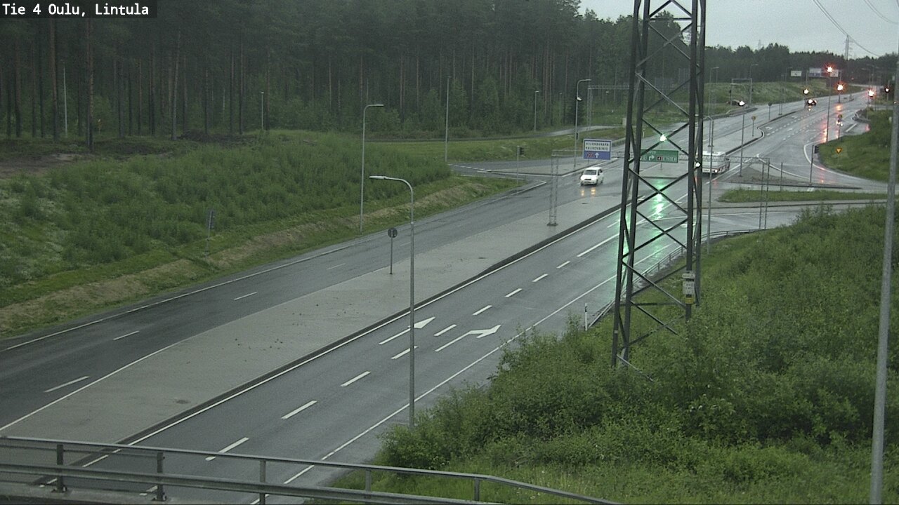 Kelikamerat Kuva Tie 4 Oulu, Lintula, Oulu, Pohjois-Pohjanmaa