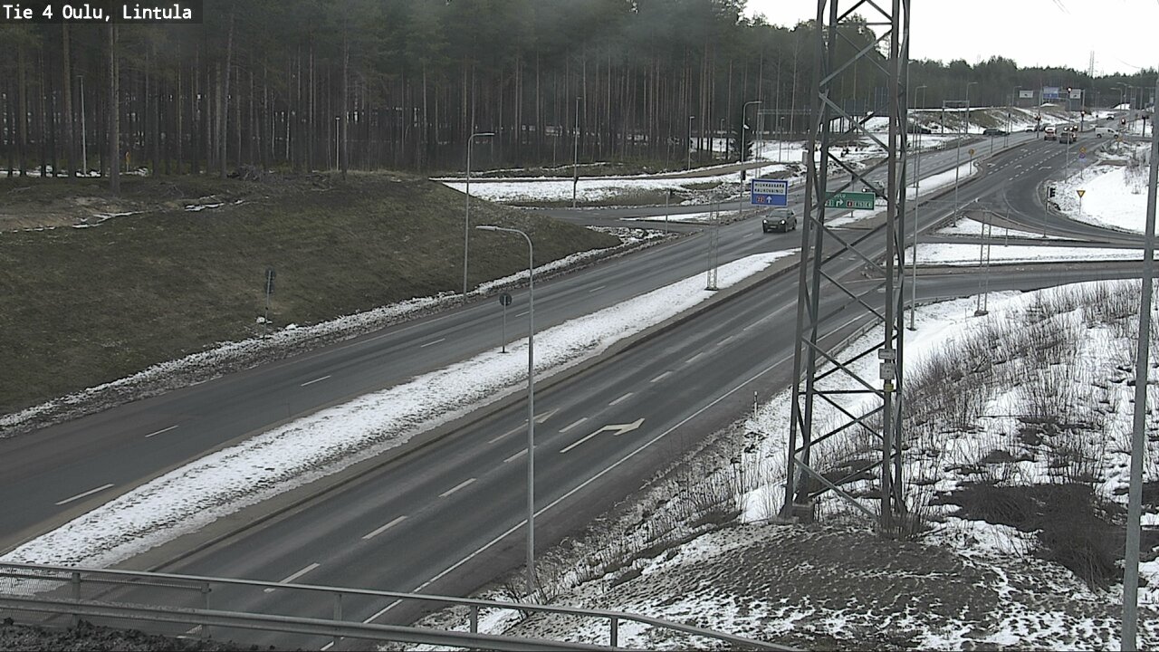 Kelikamerat Kuva Tie 4 Oulu, Lintula, Oulu, Pohjois-Pohjanmaa