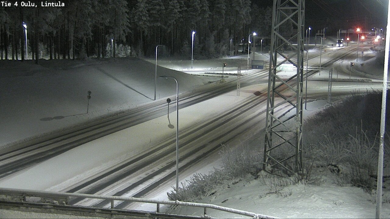 Kelikamerat Kuva Tie 4 Oulu, Lintula, Oulu, Pohjois-Pohjanmaa