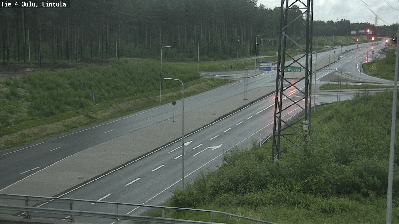 Kelikamerat Kuva Tie 4 Oulu, Lintula, Oulu, Pohjois-Pohjanmaa