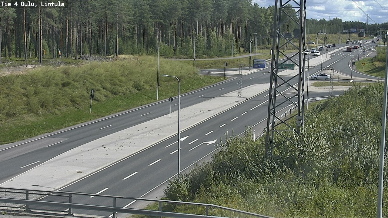 Kelikamerat Kuva Tie 4 Oulu, Lintula, Oulu, Pohjois-Pohjanmaa