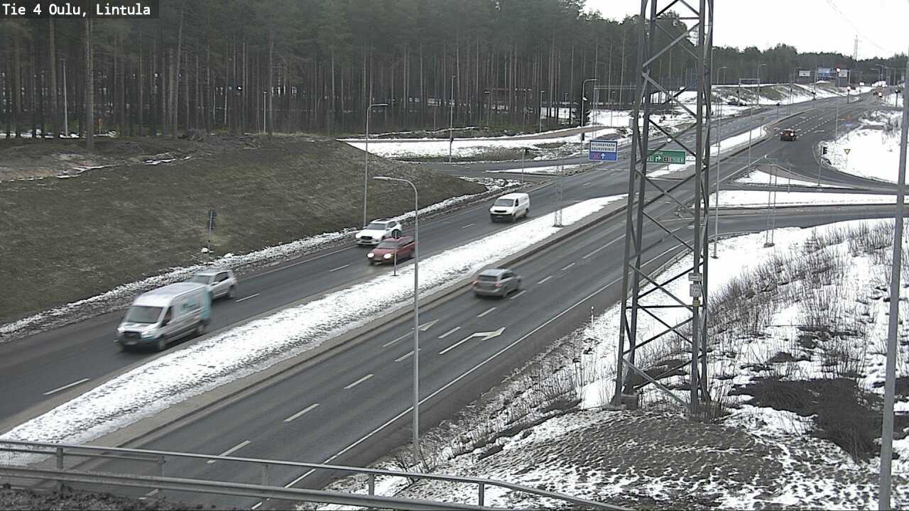 Kelikamerat Kuva Tie 4 Oulu, Lintula, Oulu, Pohjois-Pohjanmaa