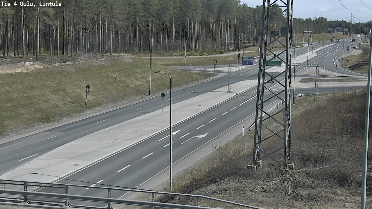 Kelikamerat Kuva Tie 4 Oulu, Lintula, Oulu, Pohjois-Pohjanmaa