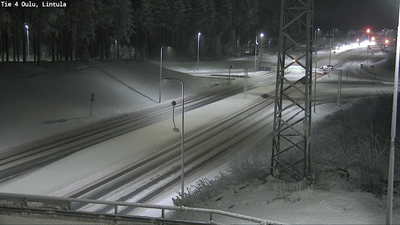 Kelikamerat Kuva Tie 4 Oulu, Lintula, Oulu, Pohjois-Pohjanmaa