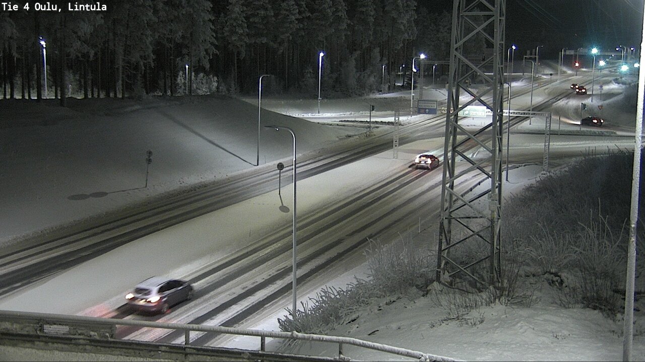 Kelikamerat Kuva Tie 4 Oulu, Lintula, Oulu, Pohjois-Pohjanmaa
