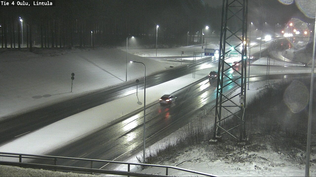 Kelikamerat Kuva Tie 4 Oulu, Lintula, Oulu, Pohjois-Pohjanmaa