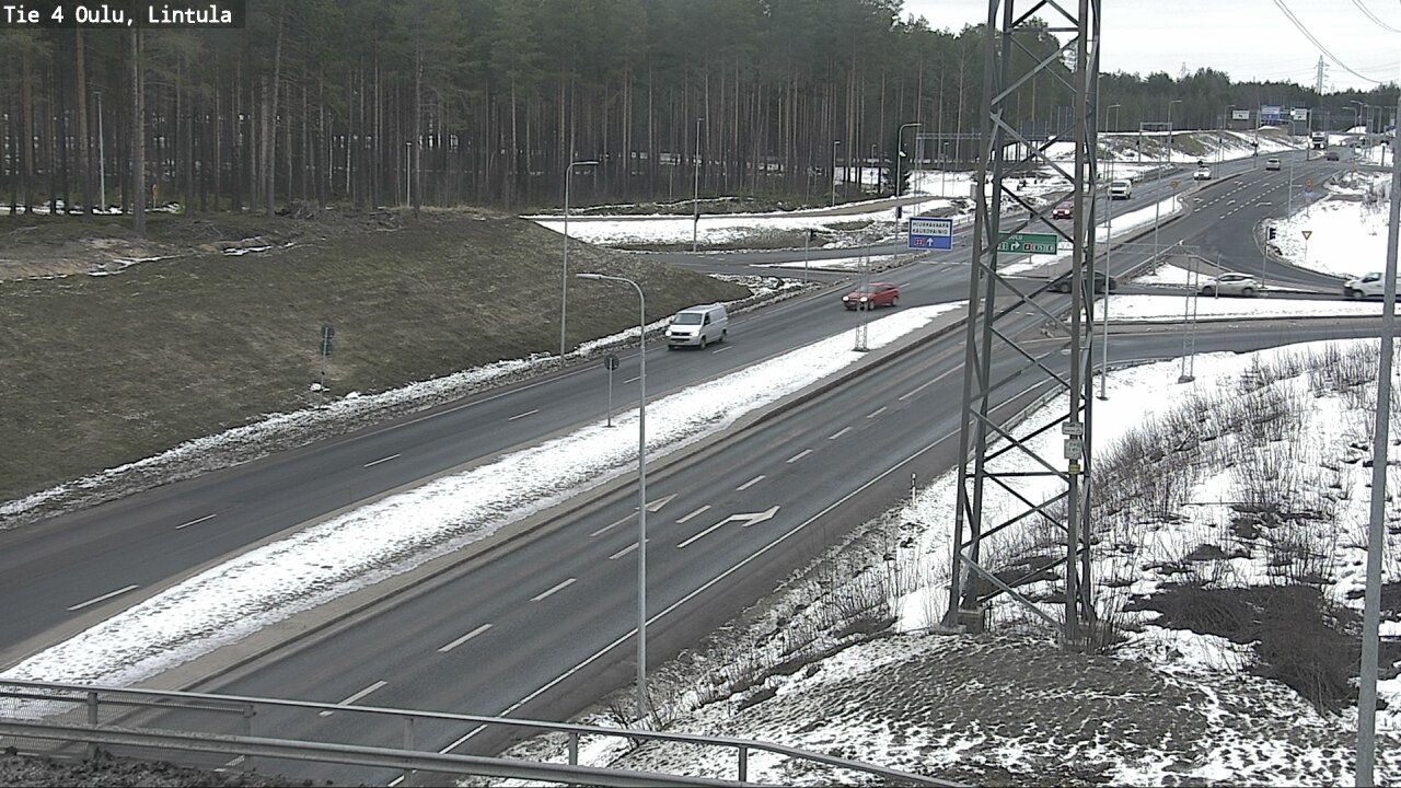 Kelikamerat Kuva Tie 4 Oulu, Lintula, Oulu, Pohjois-Pohjanmaa