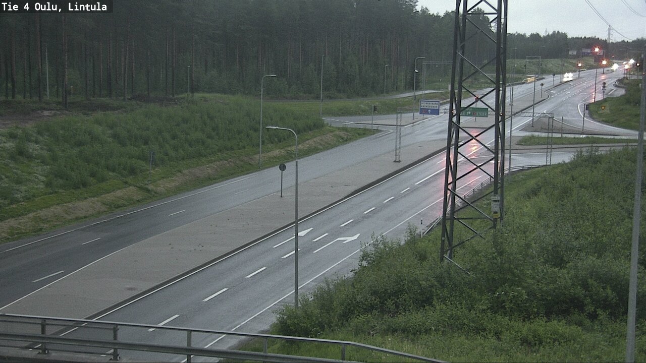 Kelikamerat Kuva Tie 4 Oulu, Lintula, Oulu, Pohjois-Pohjanmaa
