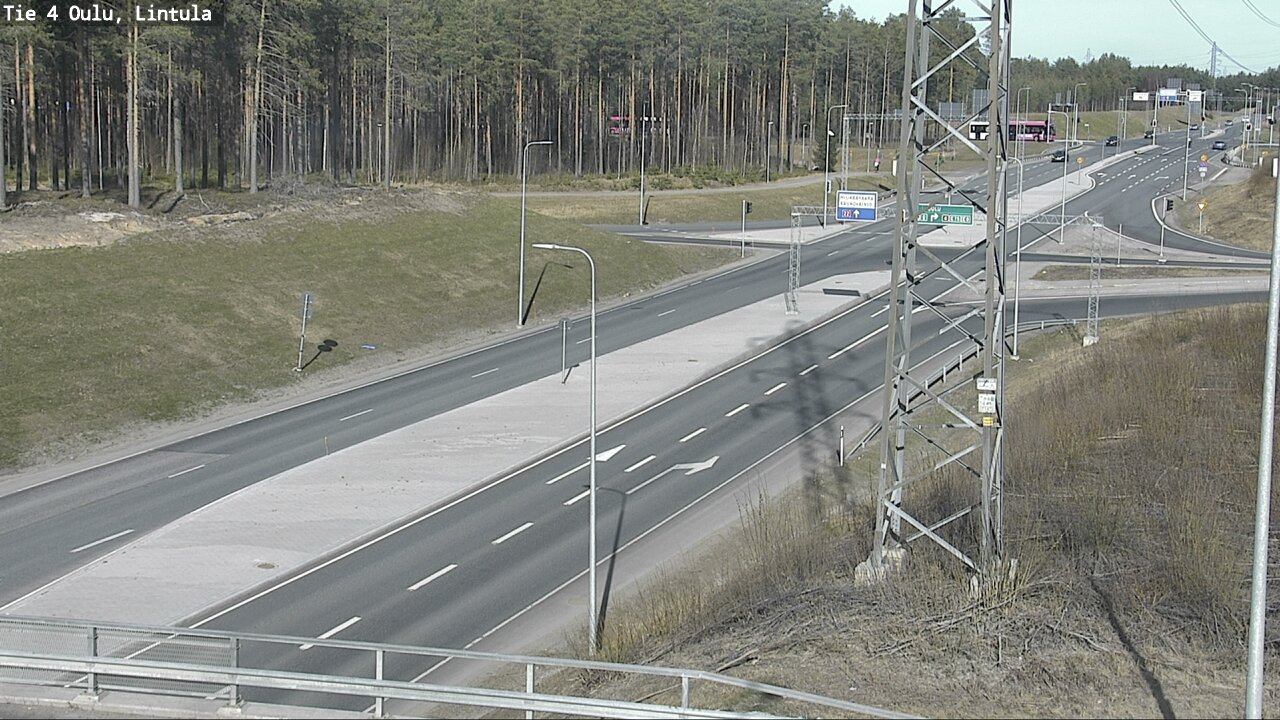 Kelikamerat Kuva Tie 4 Oulu, Lintula, Oulu, Pohjois-Pohjanmaa