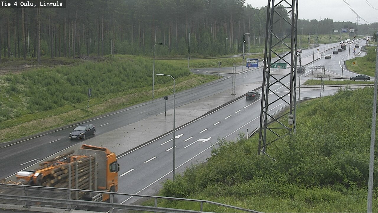 Kelikamerat Kuva Tie 4 Oulu, Lintula, Oulu, Pohjois-Pohjanmaa