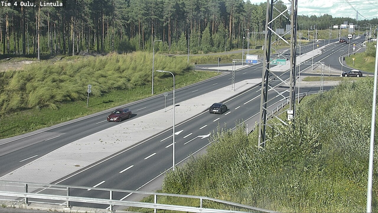 Kelikamerat Kuva Tie 4 Oulu, Lintula, Oulu, Pohjois-Pohjanmaa