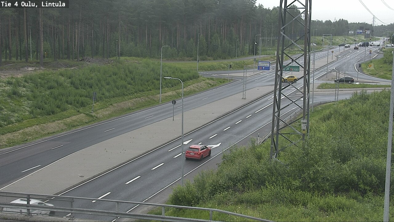 Kelikamerat Kuva Tie 4 Oulu, Lintula, Oulu, Pohjois-Pohjanmaa