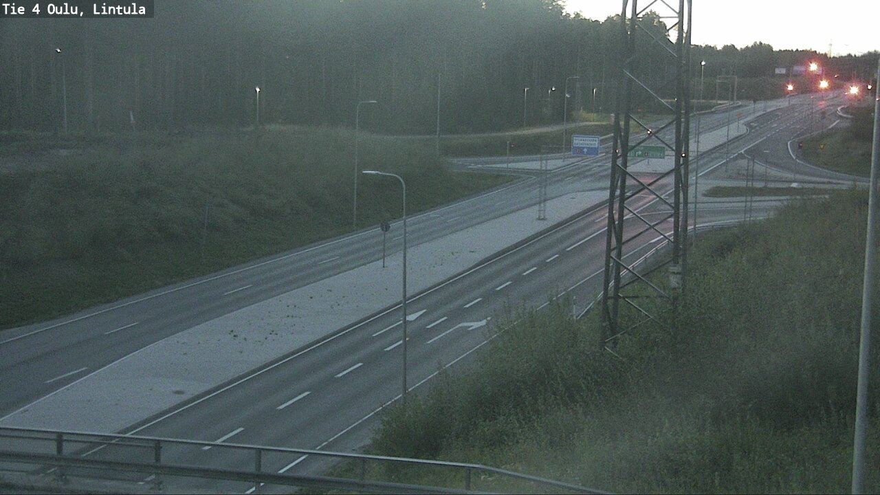 Kelikamerat Kuva Tie 4 Oulu, Lintula, Oulu, Pohjois-Pohjanmaa