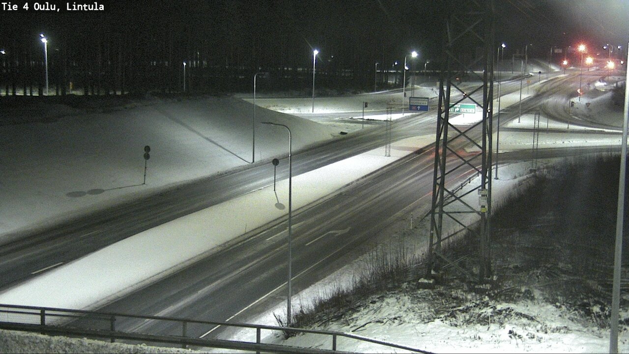 Kelikamerat Kuva Tie 4 Oulu, Lintula, Oulu, Pohjois-Pohjanmaa