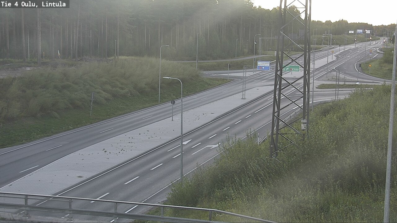 Kelikamerat Kuva Tie 4 Oulu, Lintula, Oulu, Pohjois-Pohjanmaa