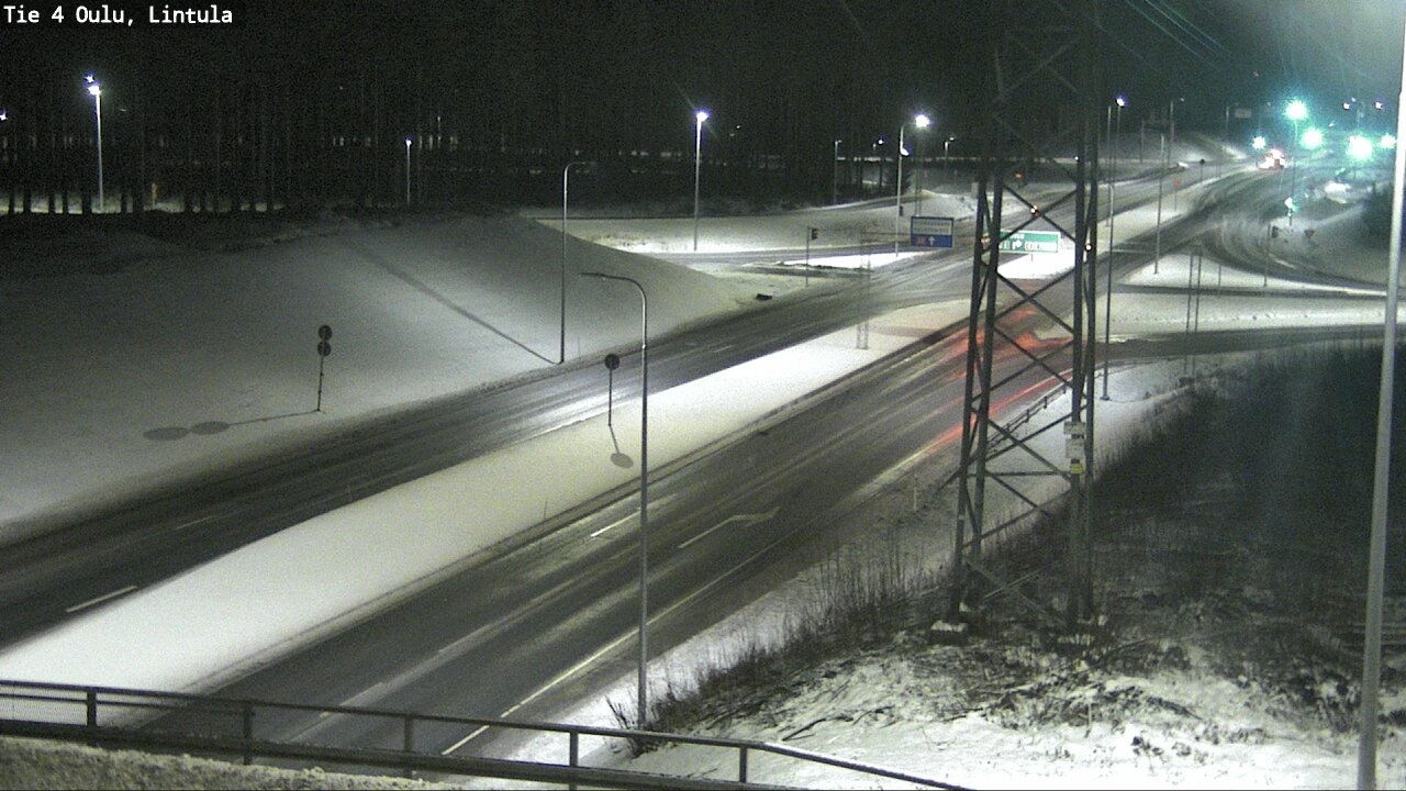 Kelikamerat Kuva Tie 4 Oulu, Lintula, Oulu, Pohjois-Pohjanmaa