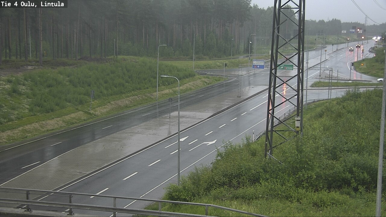 Kelikamerat Kuva Tie 4 Oulu, Lintula, Oulu, Pohjois-Pohjanmaa