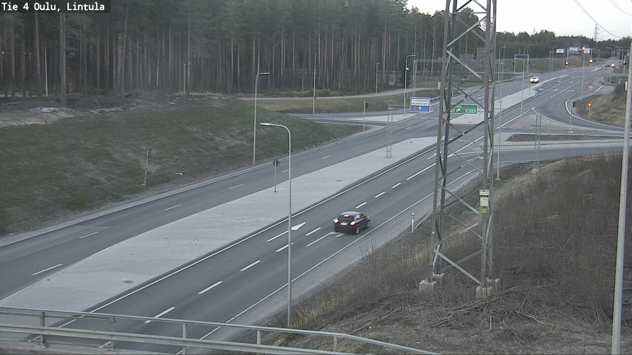 Kelikamerat Kuva Tie 4 Oulu, Lintula, Oulu, Pohjois-Pohjanmaa