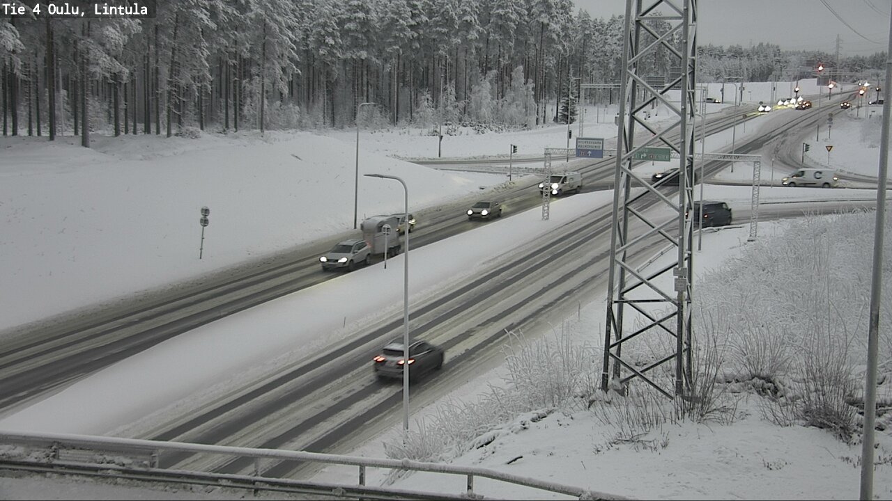 Kelikamerat Kuva Tie 4 Oulu, Lintula, Oulu, Pohjois-Pohjanmaa