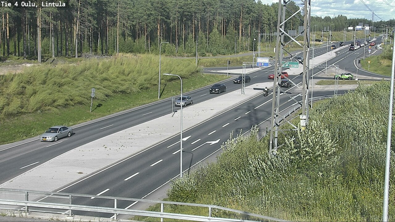 Kelikamerat Kuva Tie 4 Oulu, Lintula, Oulu, Pohjois-Pohjanmaa