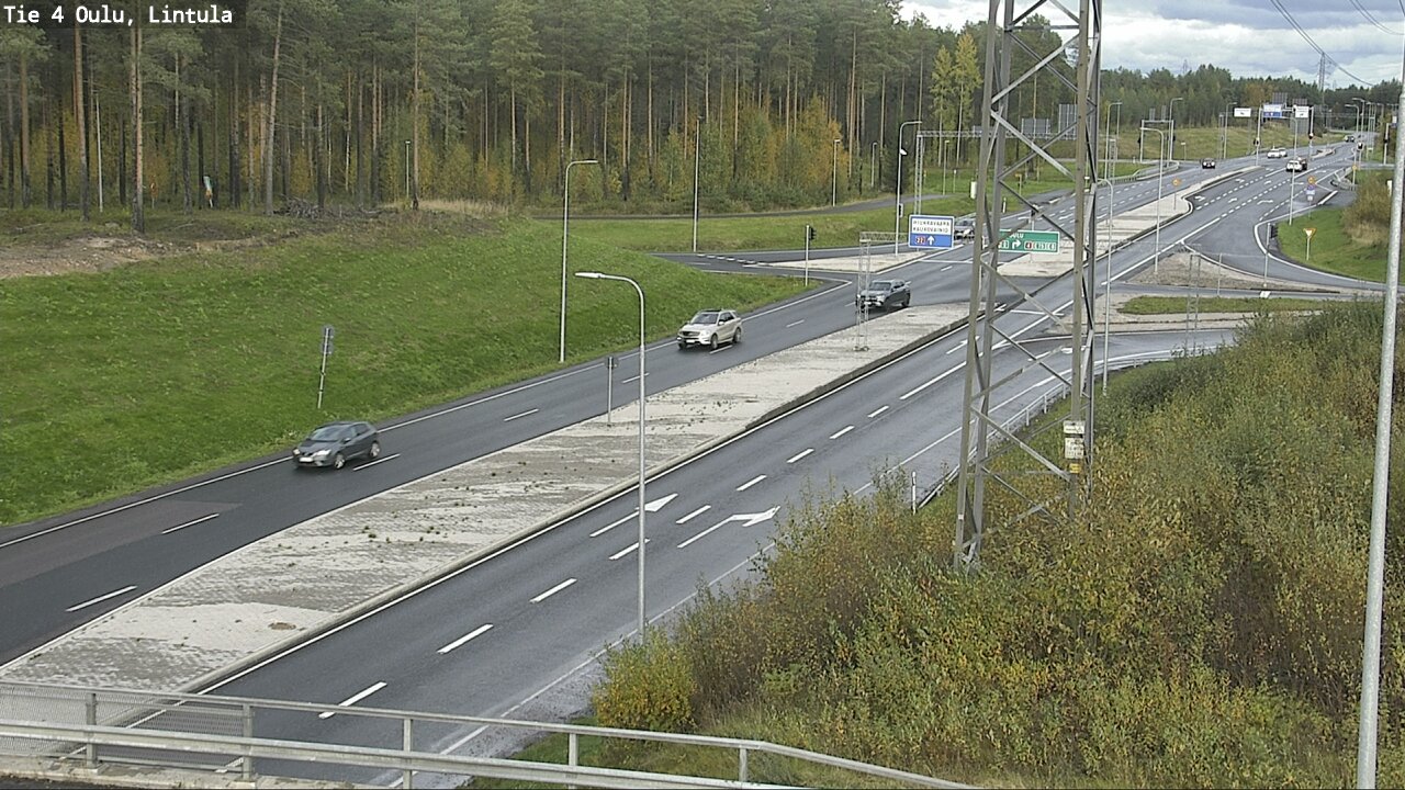 Kelikamerat Kuva Tie 4 Oulu, Lintula, Oulu, Pohjois-Pohjanmaa