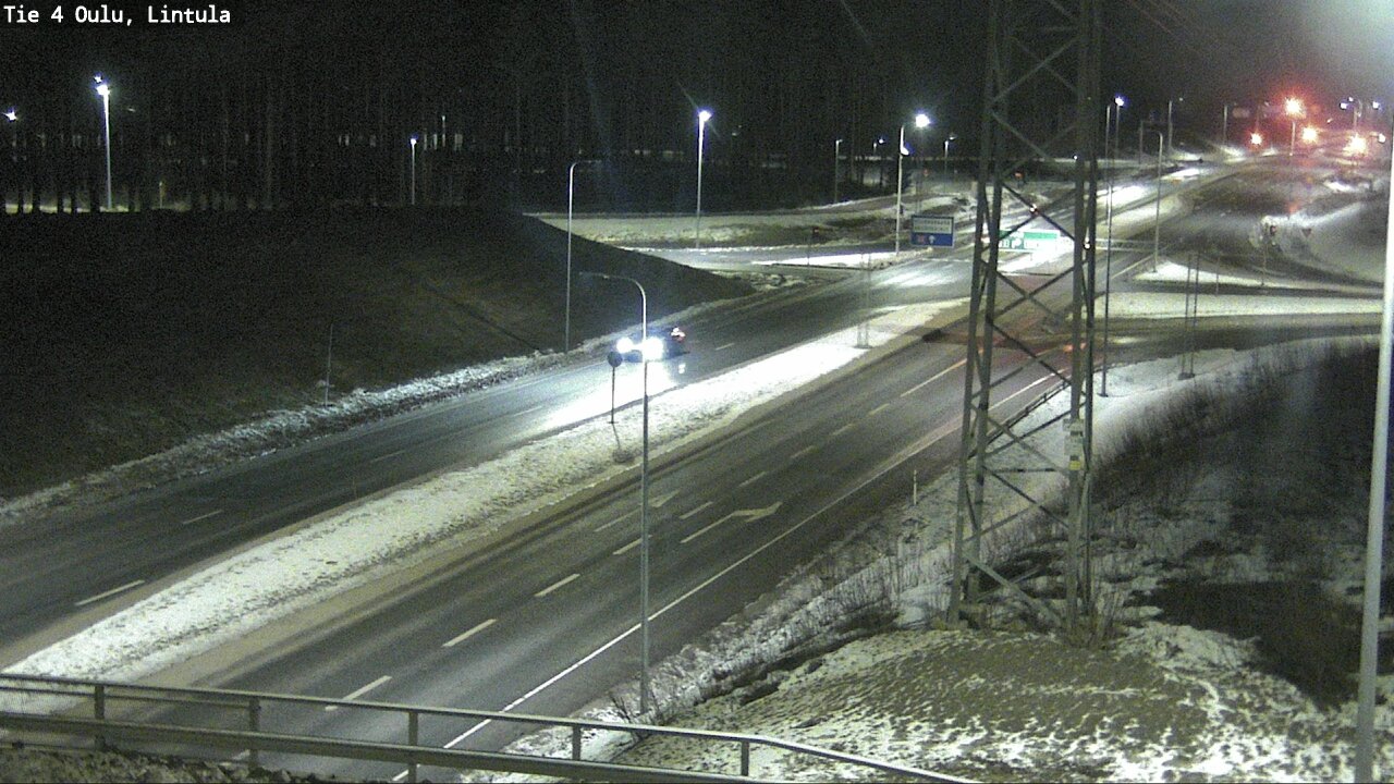 Kelikamerat Kuva Tie 4 Oulu, Lintula, Oulu, Pohjois-Pohjanmaa