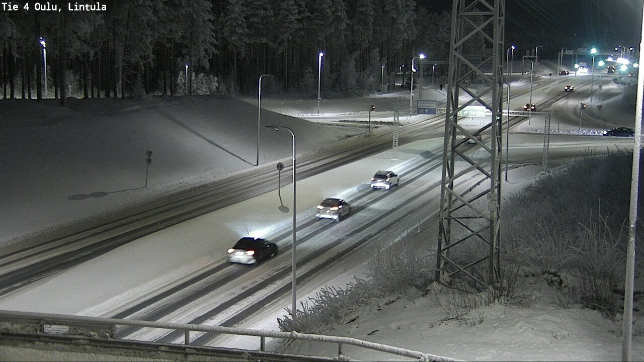 Kelikamerat Kuva Tie 4 Oulu, Lintula, Oulu, Pohjois-Pohjanmaa