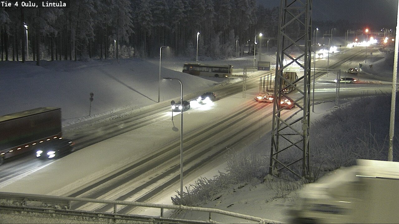 Kelikamerat Kuva Tie 4 Oulu, Lintula, Oulu, Pohjois-Pohjanmaa