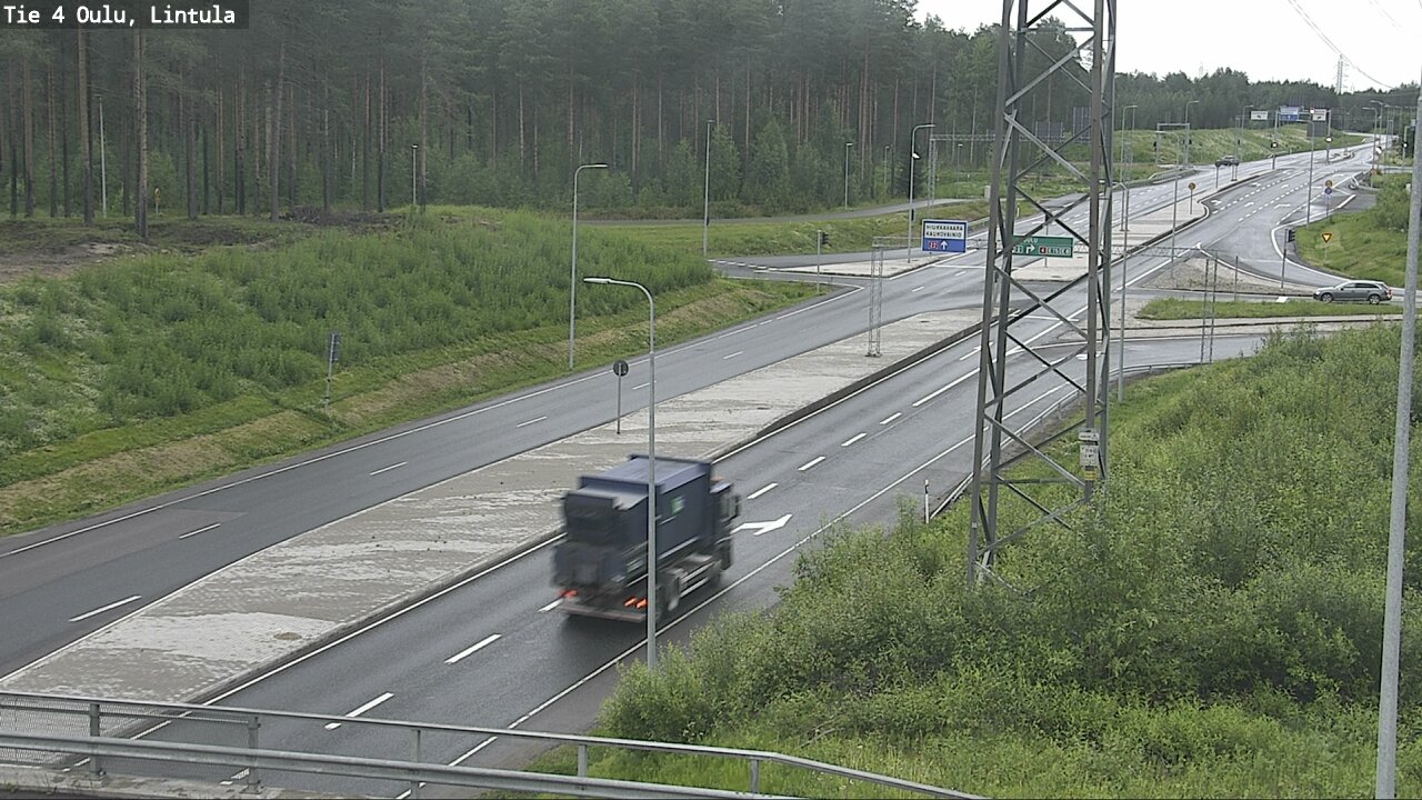 Kelikamerat Kuva Tie 4 Oulu, Lintula, Oulu, Pohjois-Pohjanmaa