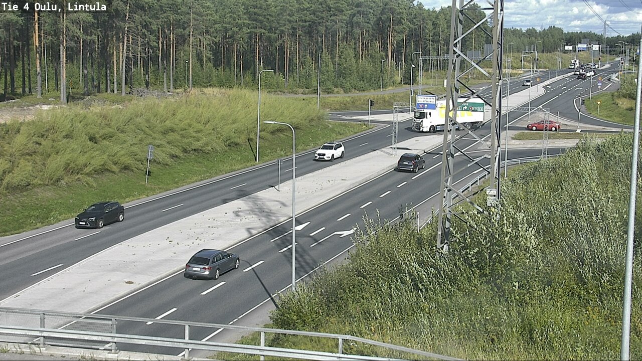 Kelikamerat Kuva Tie 4 Oulu, Lintula, Oulu, Pohjois-Pohjanmaa