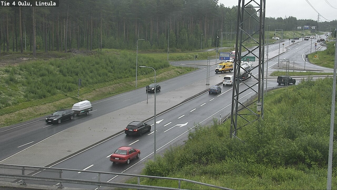 Kelikamerat Kuva Tie 4 Oulu, Lintula, Oulu, Pohjois-Pohjanmaa