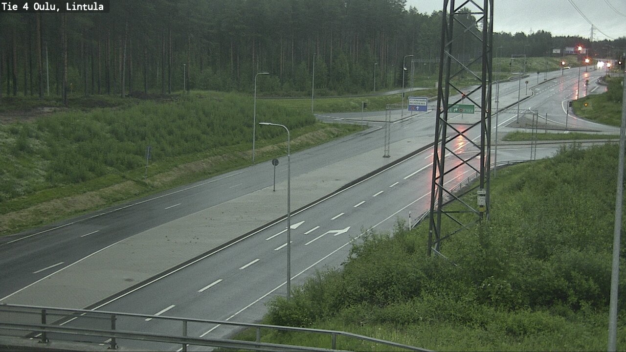Kelikamerat Kuva Tie 4 Oulu, Lintula, Oulu, Pohjois-Pohjanmaa
