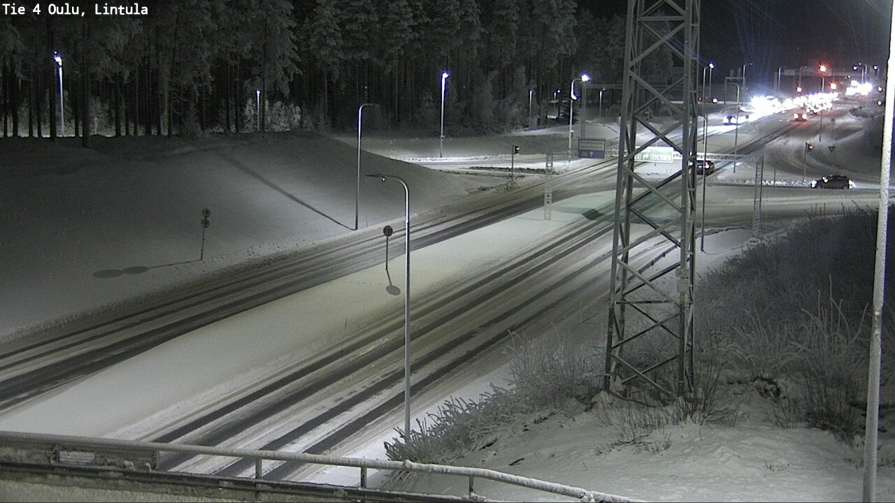 Kelikamerat Kuva Tie 4 Oulu, Lintula, Oulu, Pohjois-Pohjanmaa