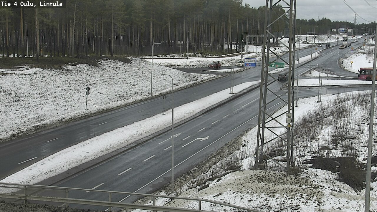 Kelikamerat Kuva Tie 4 Oulu, Lintula, Oulu, Pohjois-Pohjanmaa